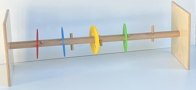 Pasador horizontal